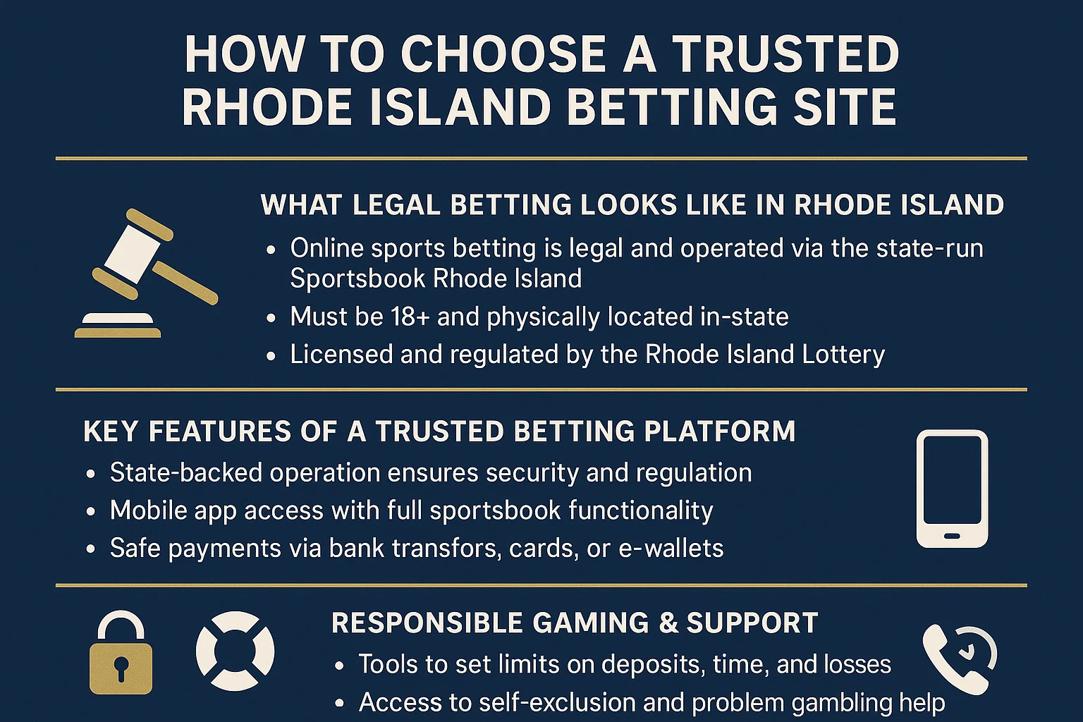 How to Choose a Trusted Rhode Island Betting Site